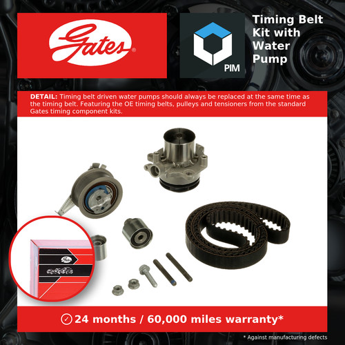 Timing belt water - pump, kit