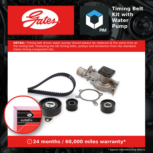 Timing belt water pump kit - timing,