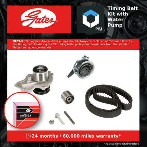 Timing belt water pump - &,