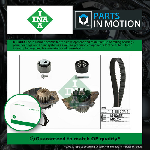 Timing belt water pump - belt, kit