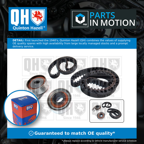 Timing belt kit qbk612 - kit, quinton