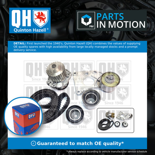 Timing belt water pump - timing,