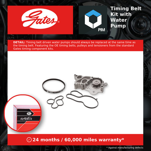 Timing belt water pump - &,