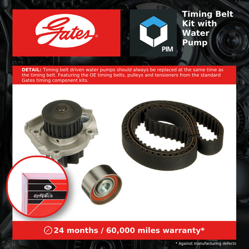 Timing belt water - water, pump