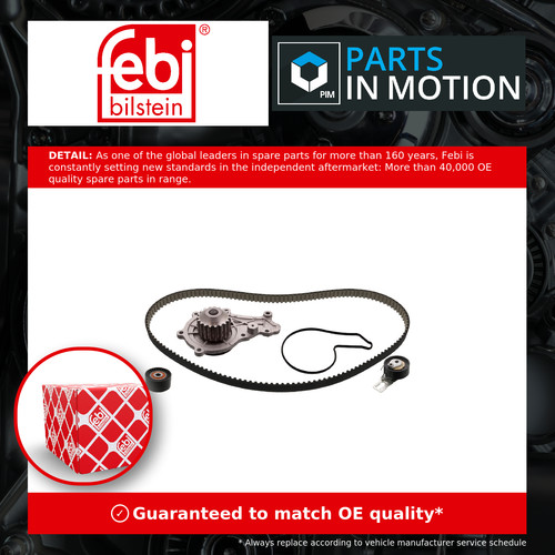 Timing belt water - &, kit